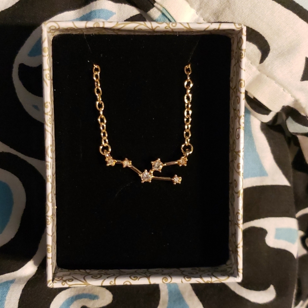 Taurus Zodiac Constellation Necklace